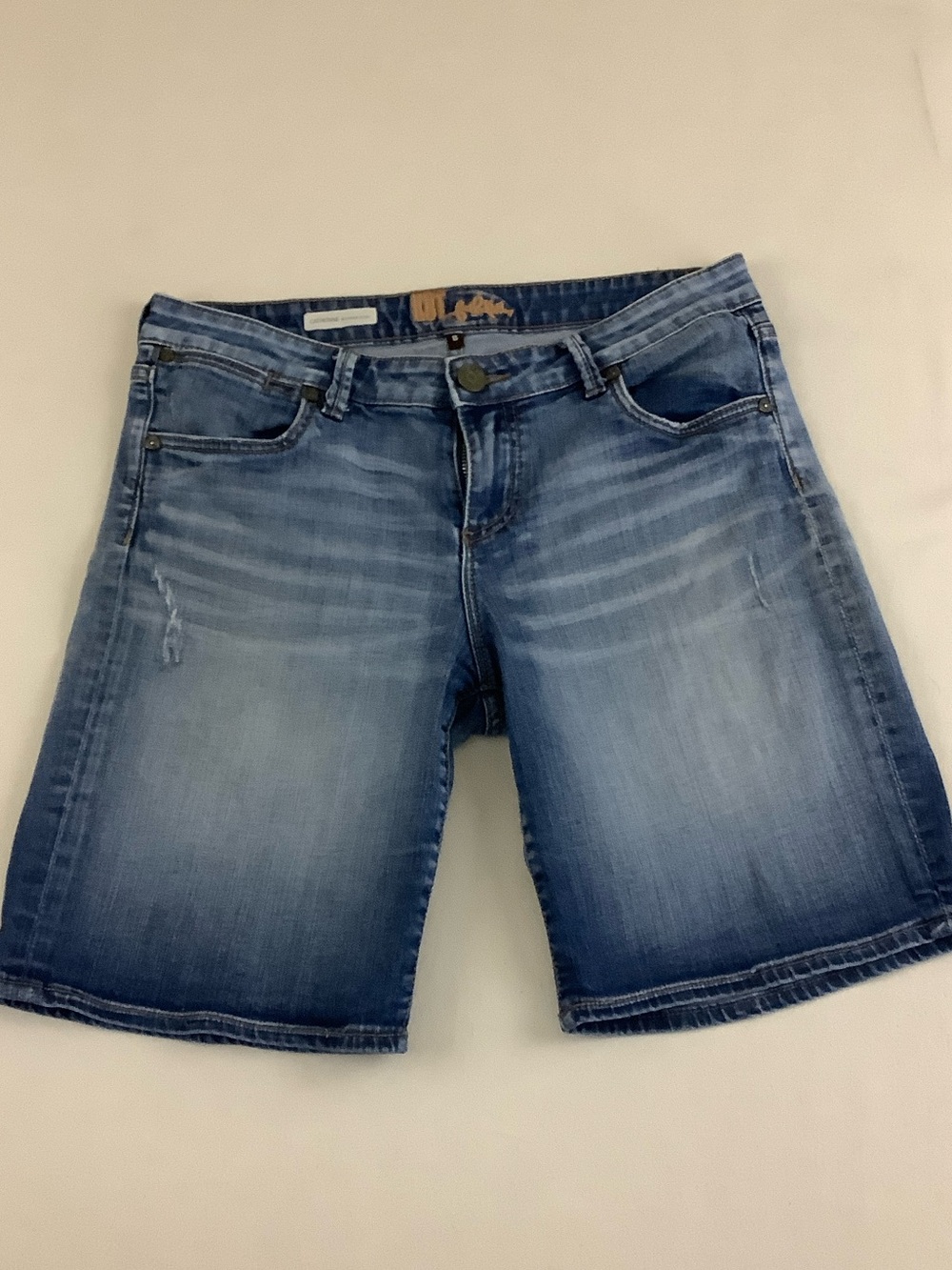 Kut from the Kloth Light Blue Denim Bermuda Shorts